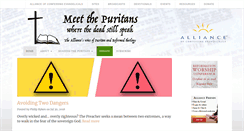 Desktop Screenshot of meetthepuritans.com